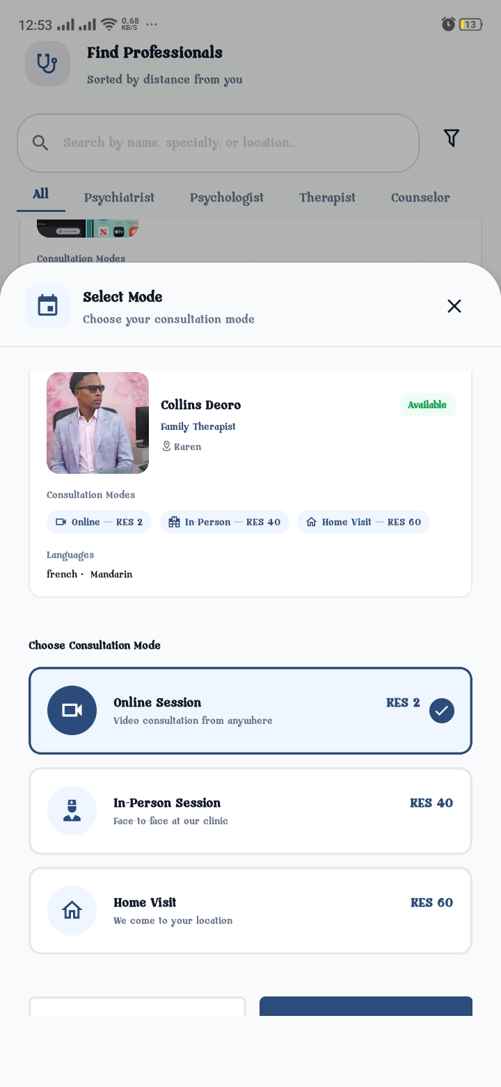 Book with M-PESA — Book